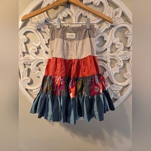 Persnickety Girls. Size 5. Multicolor Tiered Skirt.